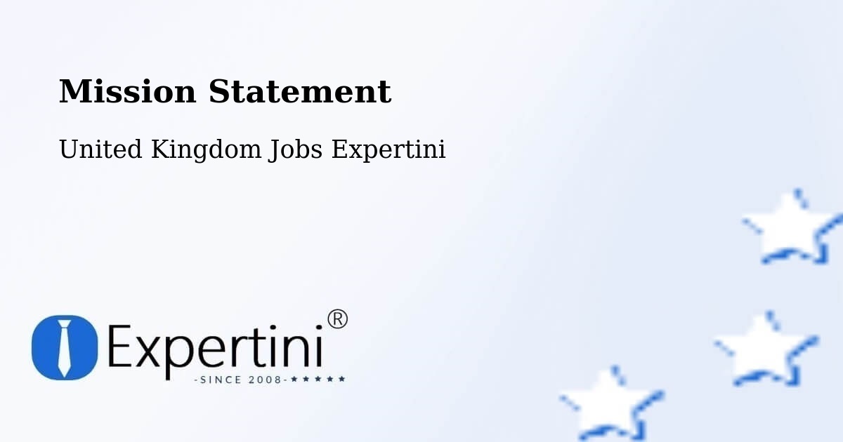 Mission Statement - United Kingdom Jobs Expertini